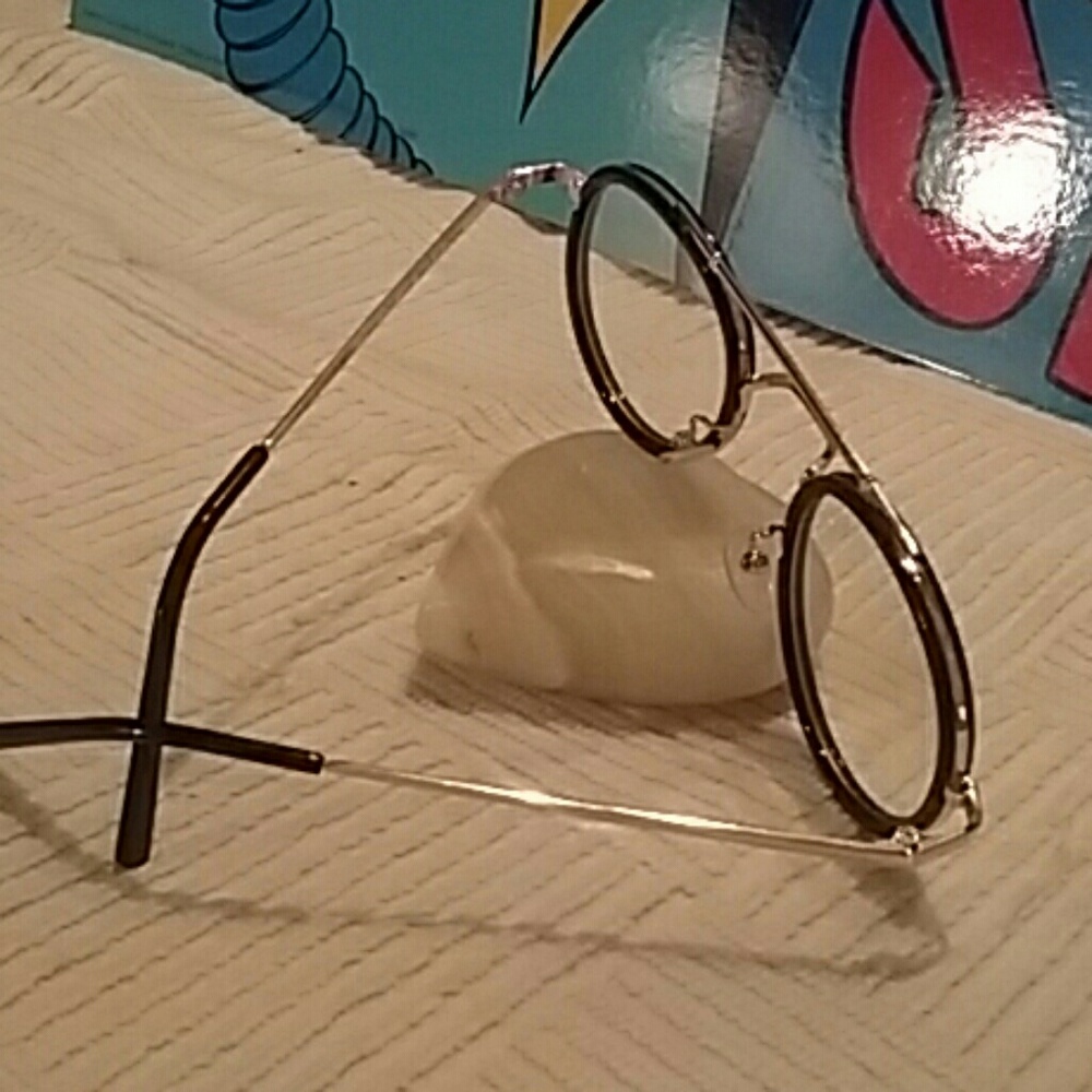 Round Frame clear glasses - Picture 4 of 4